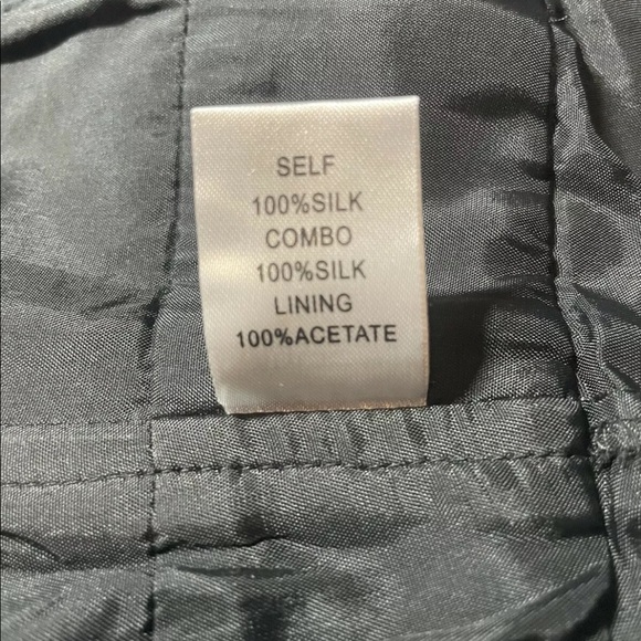 NWT Oc By Oc Silk Party Dress Size 6 Style 2905 Black With Beading - Picture 5 of 8